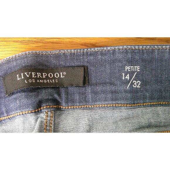 Liverpool Los Angeles Jeans the Slim 14/32 Petite - Picture 5 of 5
